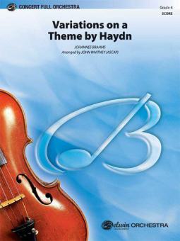 Variations on A Theme By Haydn 