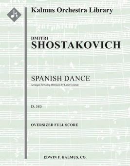 Danse espagnole D. 580 