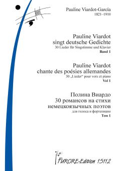 Pauline Viardot singt deutsche Gedichte 1 (9 Lieder auf deutsche Gedichte) 