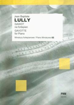 Gavotte In D Minor For Piano 