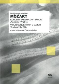 Mozart Adelaide Concerto Kv294A 