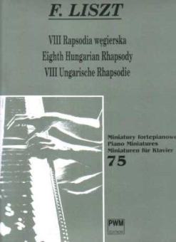 8th Hungarian Rhapsdy For Piano 