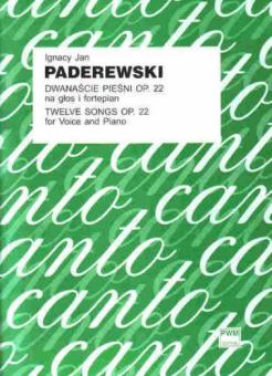Twelve Songs Op. 22 