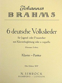 Six German Folk Songs 
