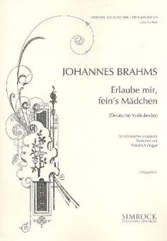 German Folksongs No. 1 