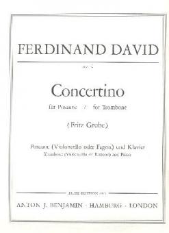 Concertino In E Flat Major Op. 4 