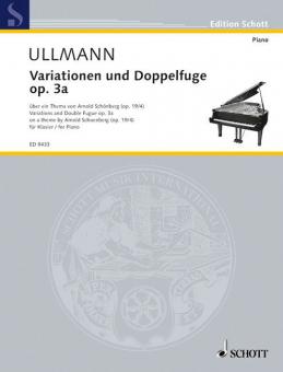 Variations et double fugue op. 3a 