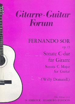 Sonata In C Op. 15 