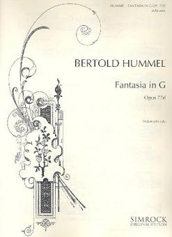 Fantasia in G op. 77D Standard