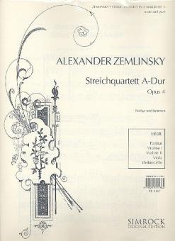 String Quartet in A Major Op. 4 