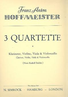 3 Clarinet Quartets 