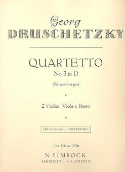 String Quartet No. 3 in D 