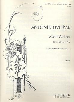 2 Waltzes Op. 54/1, Op. 54/4 