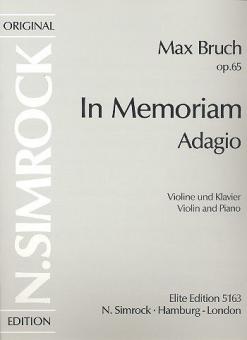 In Memoriam op. 65 