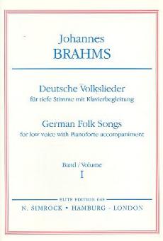 German Folk Songs Vol. 1 