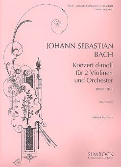 Double Concerto D Minor BWV 1043 