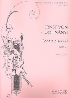 Sonata In C# Minor Op. 21 