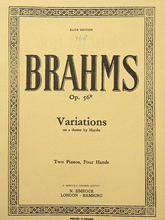 Variations on a Theme by Haydn Op. 56B 