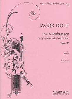 24 Exercices préparatoires op. 37 