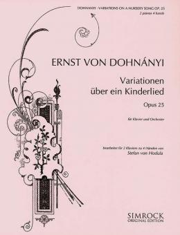 Variations sur une Chanson Enfantine op. 25 