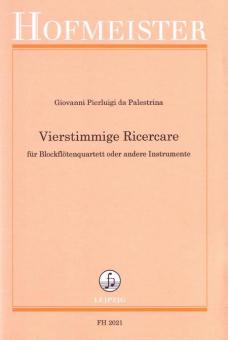 4 vierstimmige Ricercare 