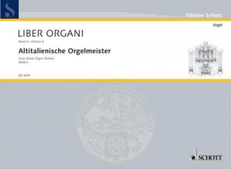 Anciens Maîtres italiens de l'orgue II Vol. 1 