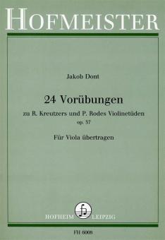 24 Preparatory Exercises op. 37 