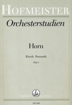 Orchesterstudien für Horn Heft 1 