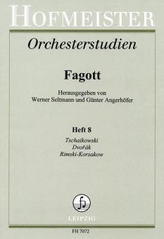 Orchesterstudien für Fagott Heft 8 