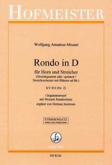 Rondo in D KV 412 (2. Satz) 