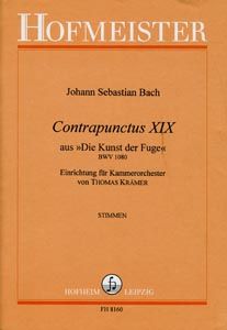 Contrapunctus XIX aus 'Die Kunst der Fuge' BWV 1080 