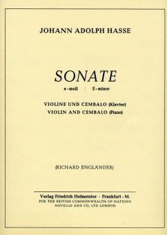 Sonate e-Moll 
