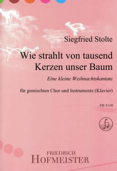 Wie strahlt von tausend Kerzen unser Baum 