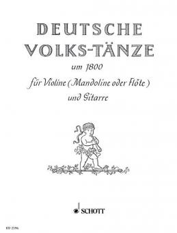 Deutsche Volkstänze um 1800 Standard