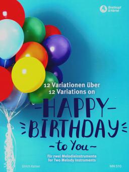 Thema und 12 Variationen über Happy Birthday To You 