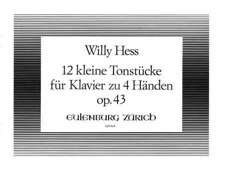 12 kleine Tonstücke op. 43 