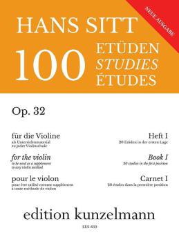 100 Études op. 32 Carnet 1: 20 Études dans la première position 