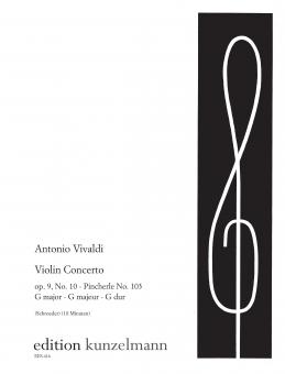 Violin Concerto in G Major Op. 9 No. 10 