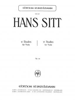 15 Etüden op. 116 