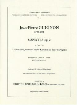 Sonata for 2 Bassoons or Cellos or Gambas 