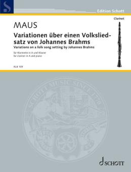 Variations sur une chanson folklorique de Johannes Brahms Standard