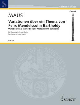 Variations sur un thème de Felix Mendelssohn Bartholdy Download