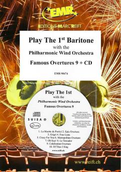 Jouer le 1er baryton avec l'orchestre à vent philharmonique : Ouvertures célèbres 9 Standard