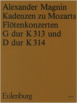 Cadenzas to Mozart's Concertos K 313, 314 