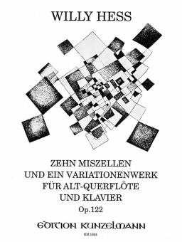 Miszellen und ein Variationenwerk op. 122 