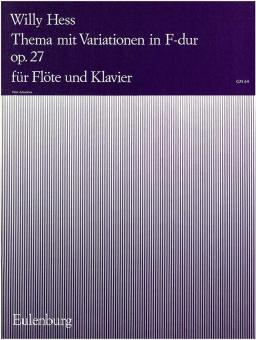 Theme and Variations in F major, Op. 27 