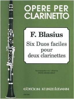 6 Easy Duos for 2 Clarinets 