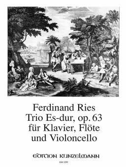 Trio in E flat major, Op.63, for Flute, Cello and Piano 