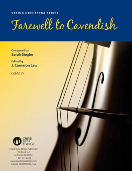 Farewell to Cavendish 