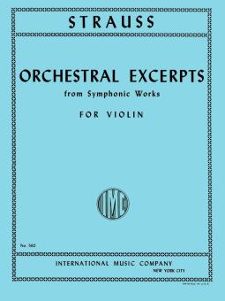 Orchestral Excerpts from Ten Symphonic Poems 